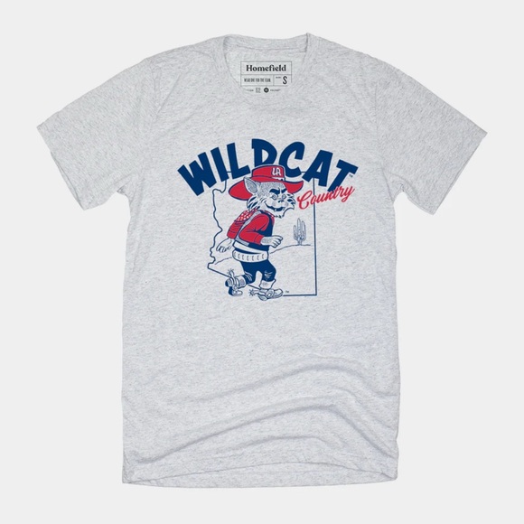 Homefield Other - Homefield Vintage Arizona Wildcat Country T-Shirt Short Sleeve Crewneck Tee S